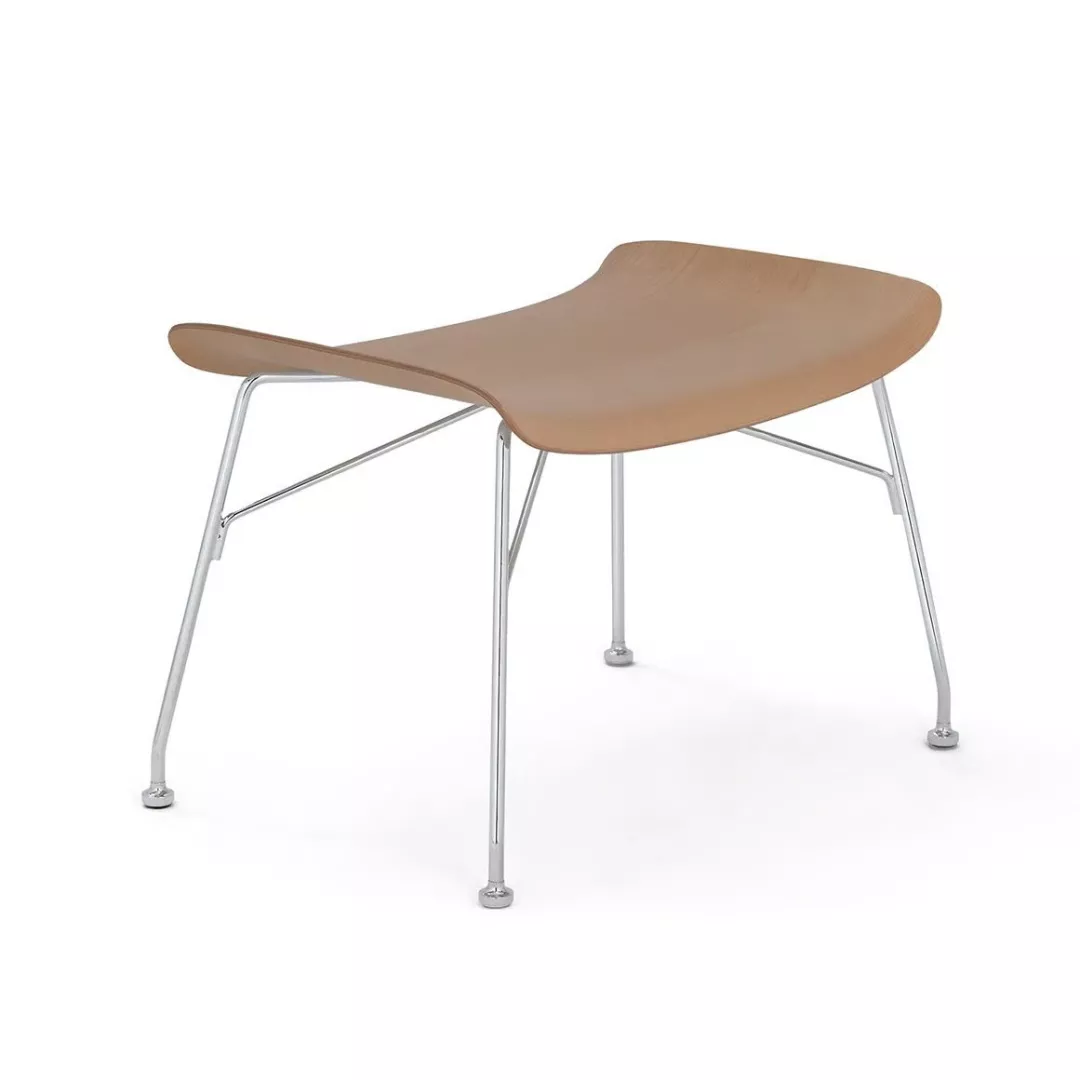 Hotel Ottoman Plywood Stool–STLOT7197
