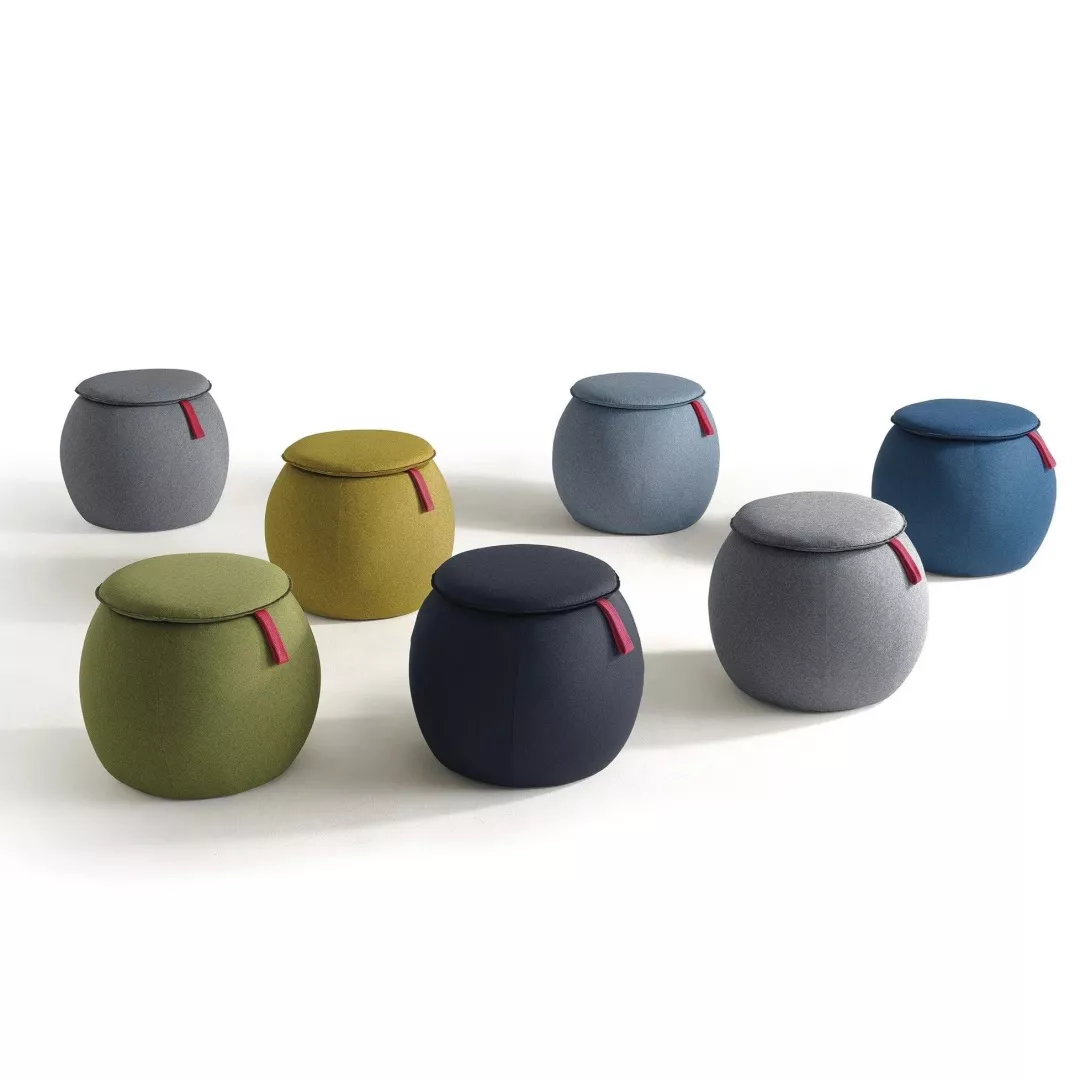Hotel Ottoman Stool–STLOT7149