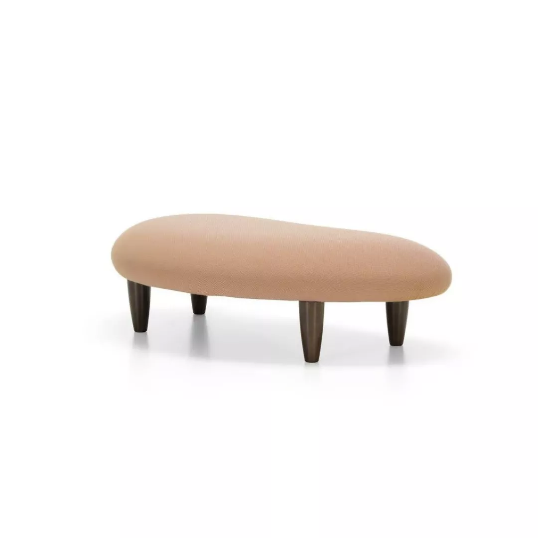 Hotel Oval Beech-Leg Ottoman–STLOT7201