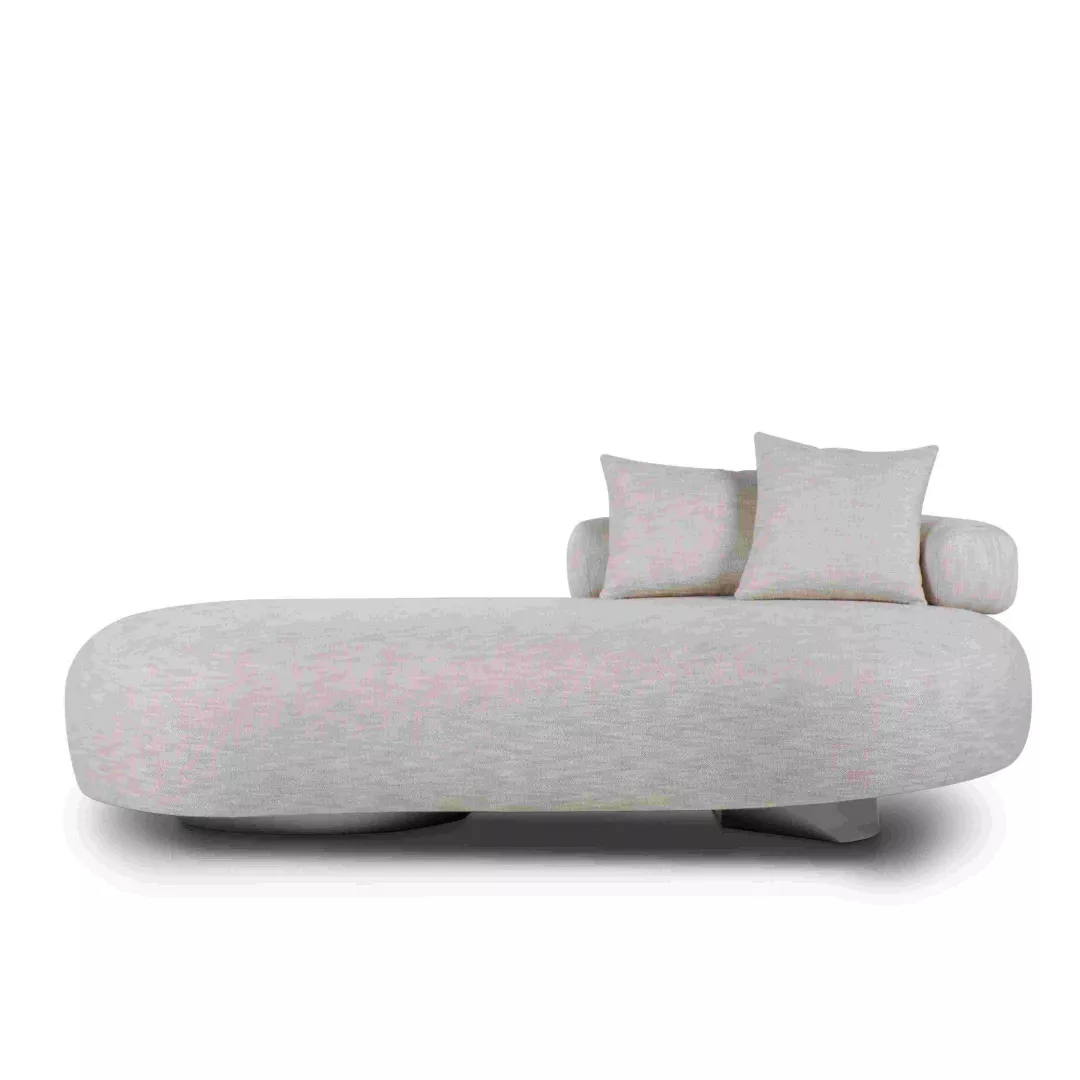 Hotel Round-Seat Sculptural Chaise–STLSF7075