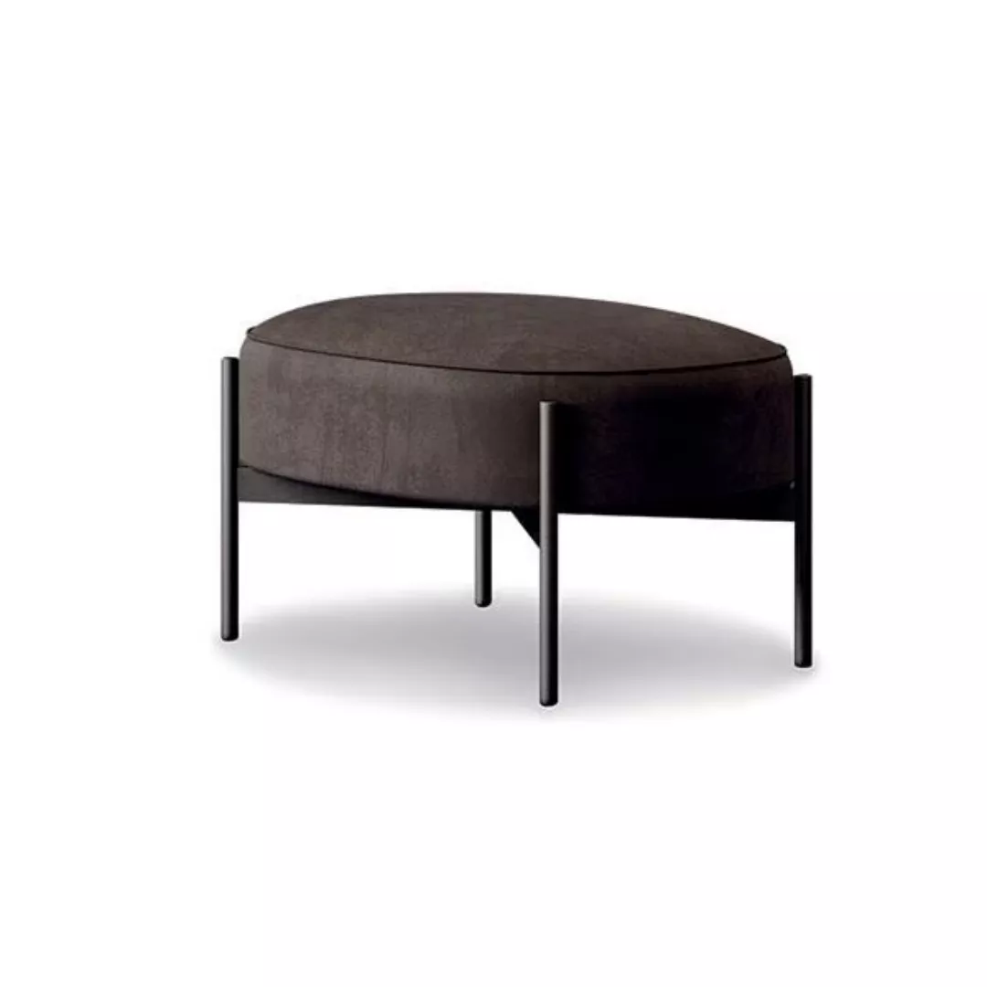 Round Pouf on Slim Metal Frame – STLOT7173