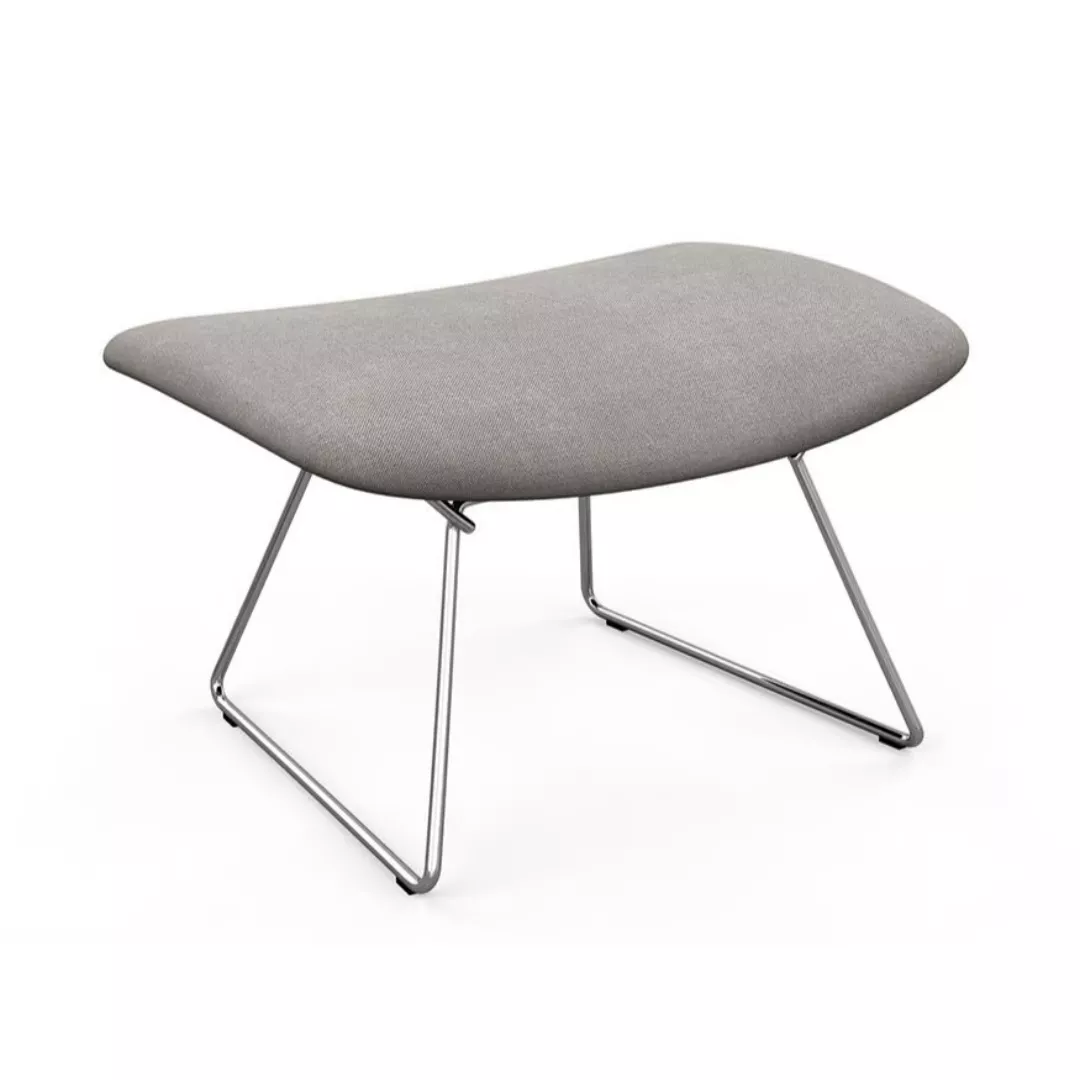 Sled-Base Upholstered Ottoman – STLOT7170