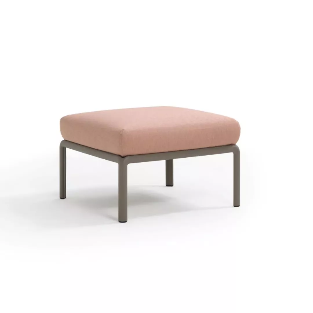 Square Padded Ottoman on Tubular Frame – STLOT7168