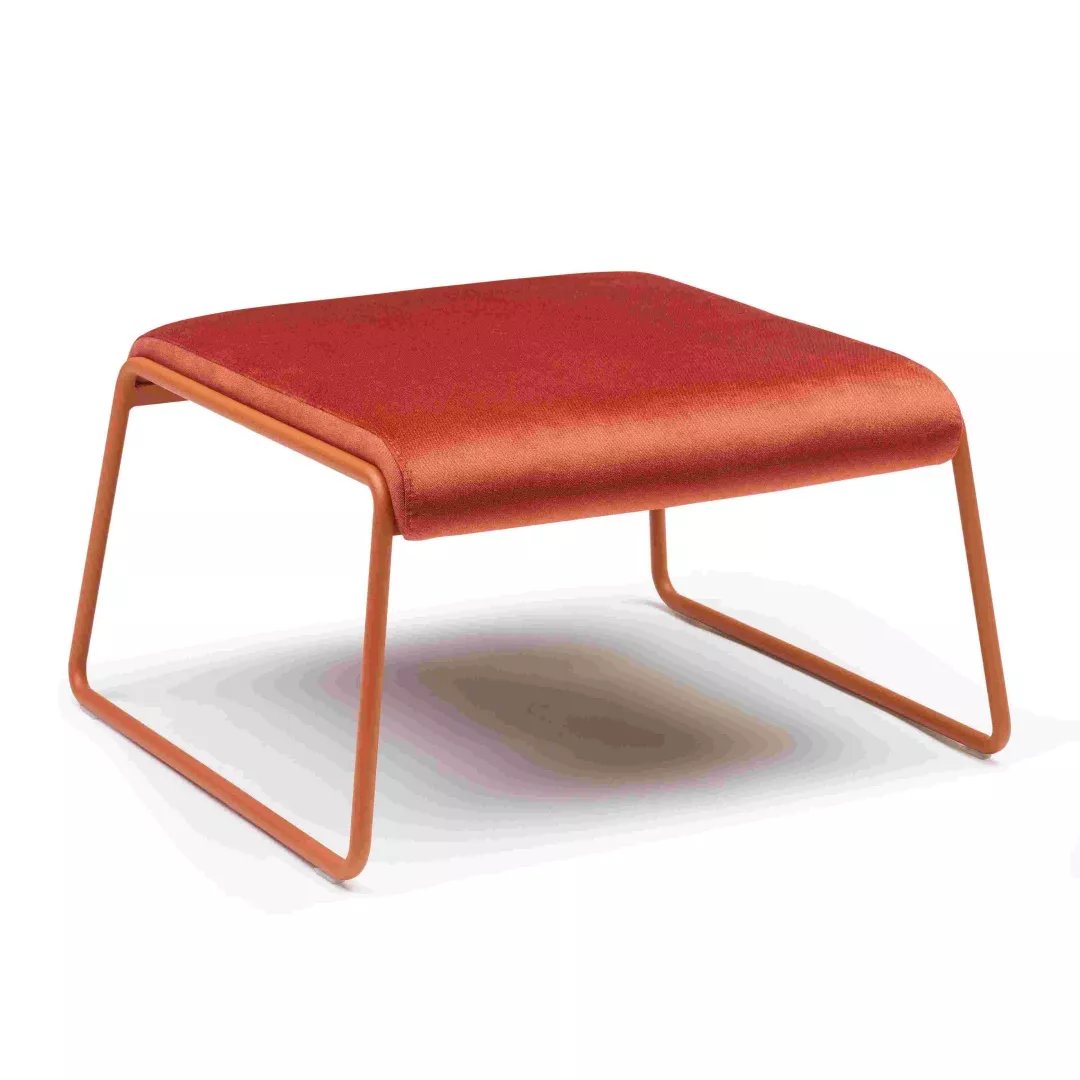 Squared Sled-Frame Ottoman – STLOT7179